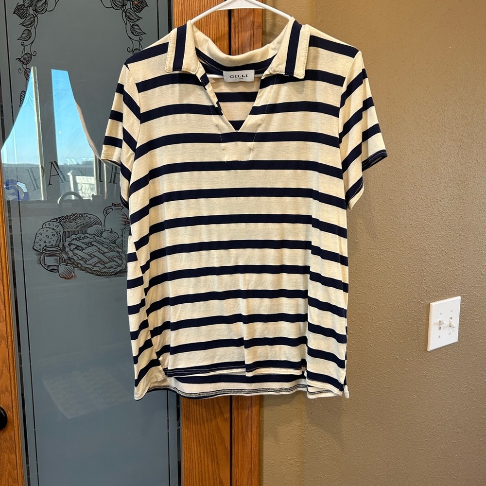 Striped Polo Shirt